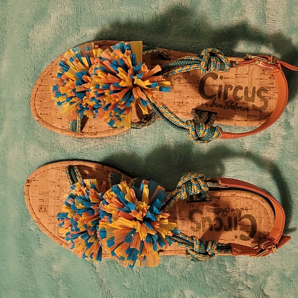 CIRCUS SAM EDELMAN MULTICOLOR SANDALS 👡